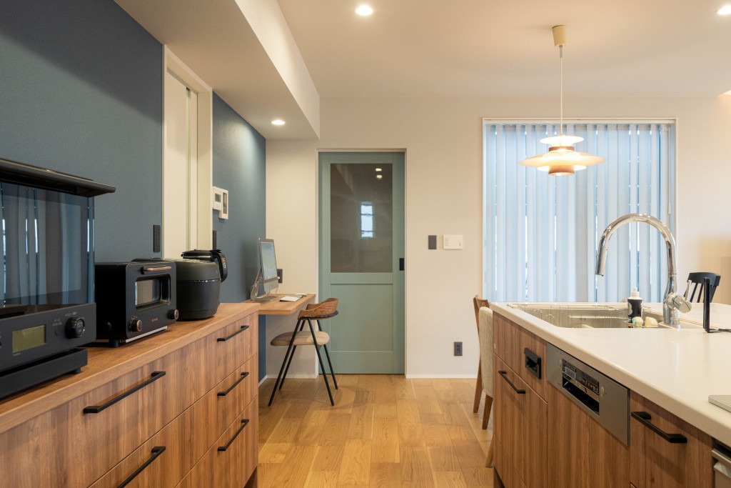 施工事例②　子育ても仕事も満喫 快適デザイン住宅【ZEH 太陽光発電】