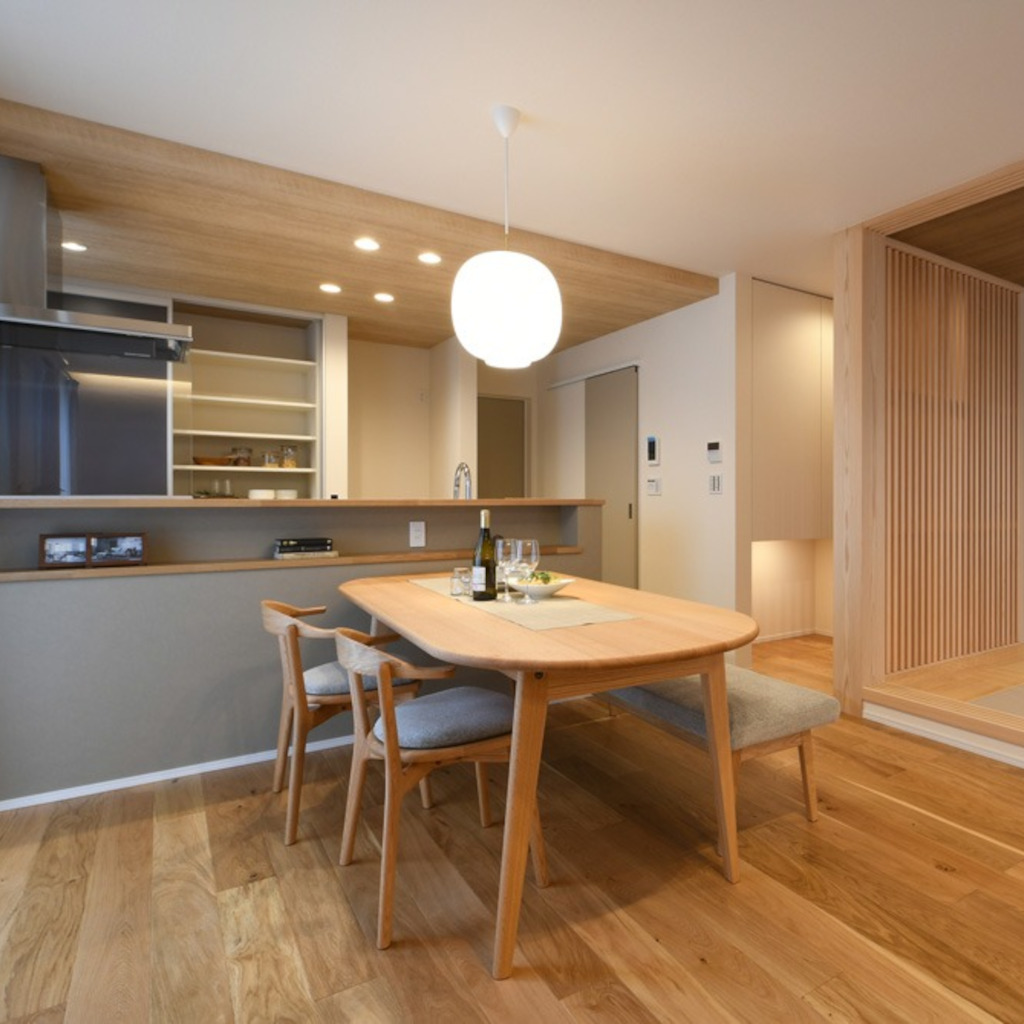 【ZEH施工事例2：家事ラク動線の平屋】