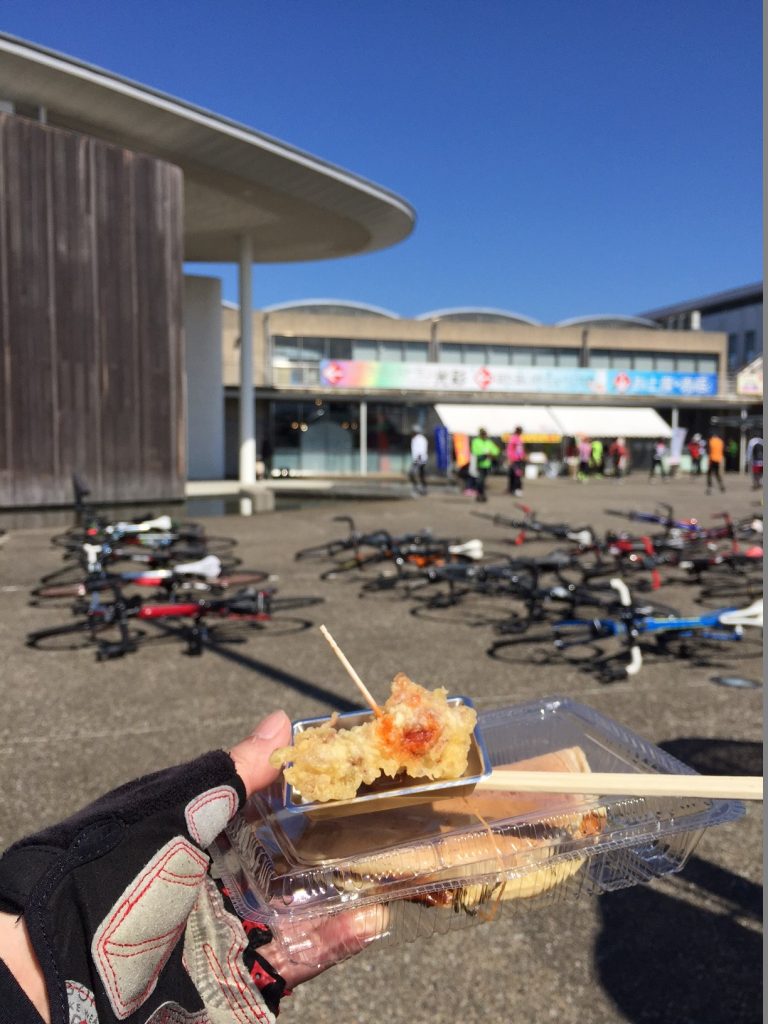 朝日エイド→滑川エイド→富山競輪場エイド