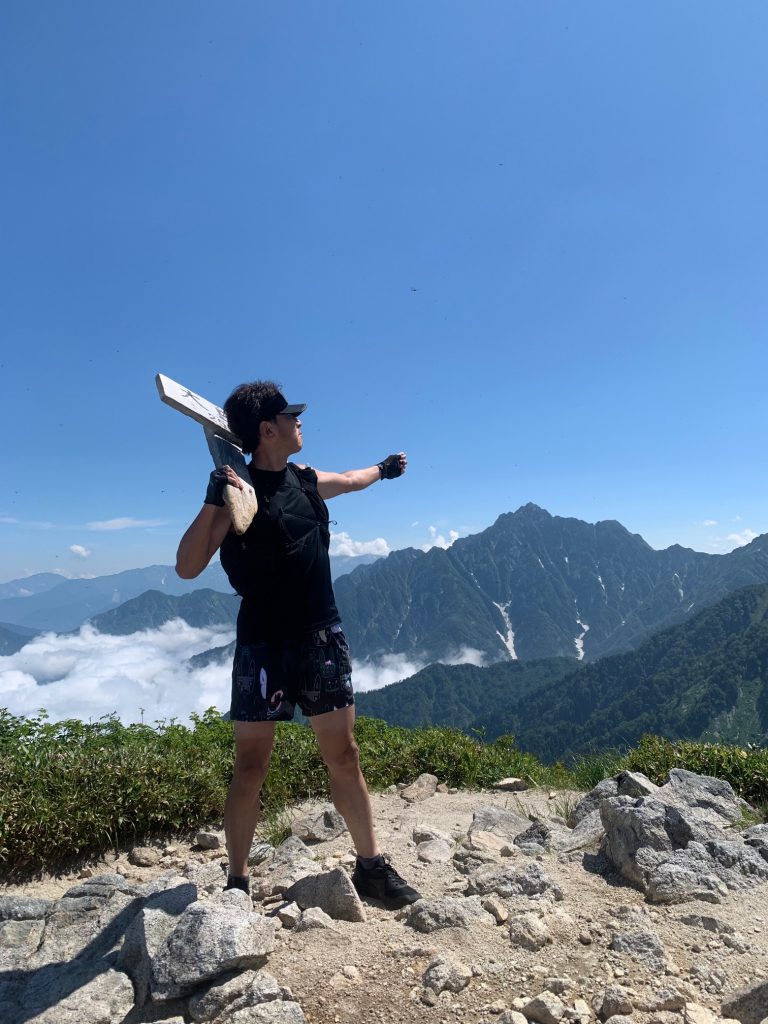 大日岳と薬師岳にも登ってきました。