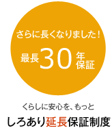 しろあり延長保証制度