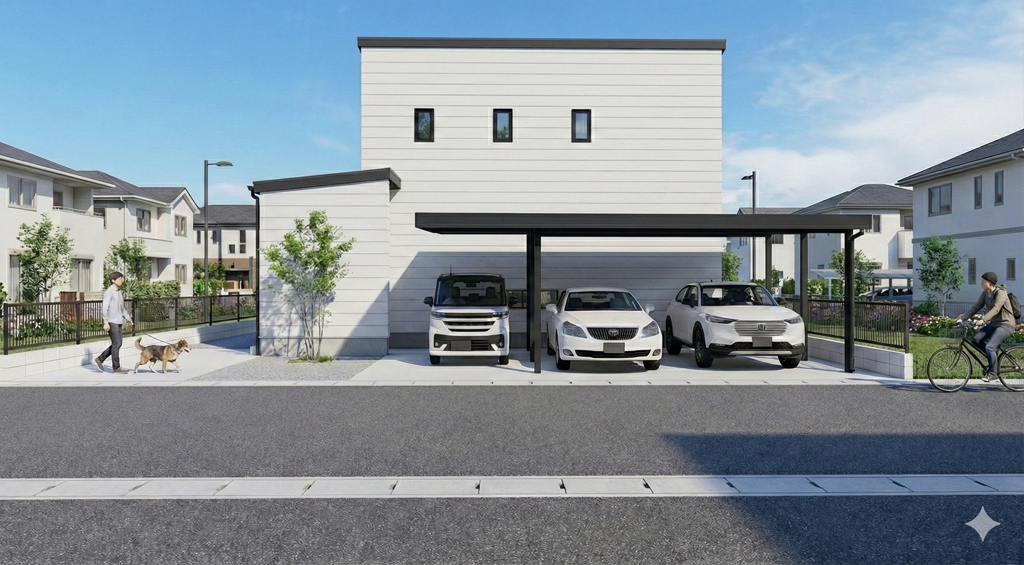 街並みに溶け込む、リアルな佇まい