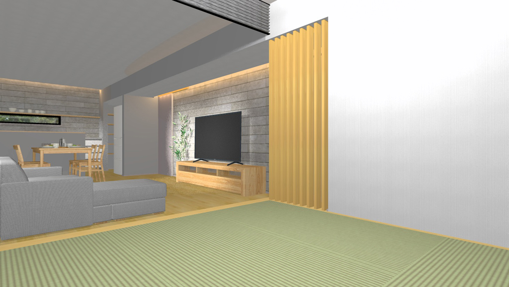 従来の内観パース②