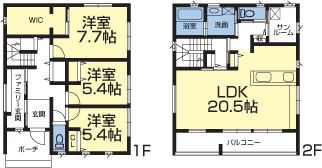 おすすめセットプラン 間取り