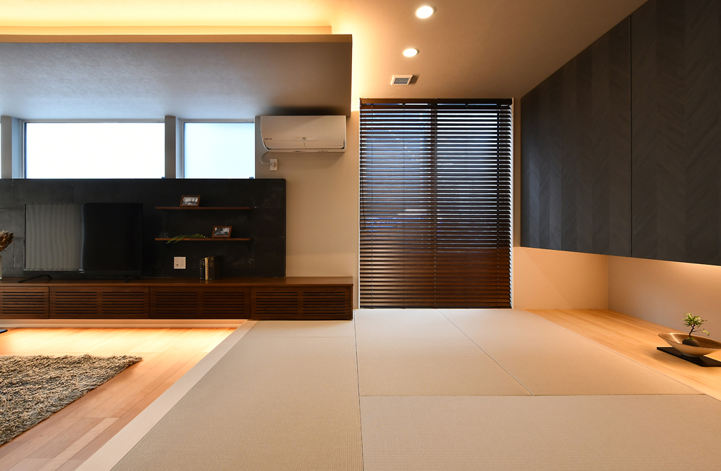 長期優良住宅「フルオーダー住宅」西荒屋モデルハウス タタミコーナー