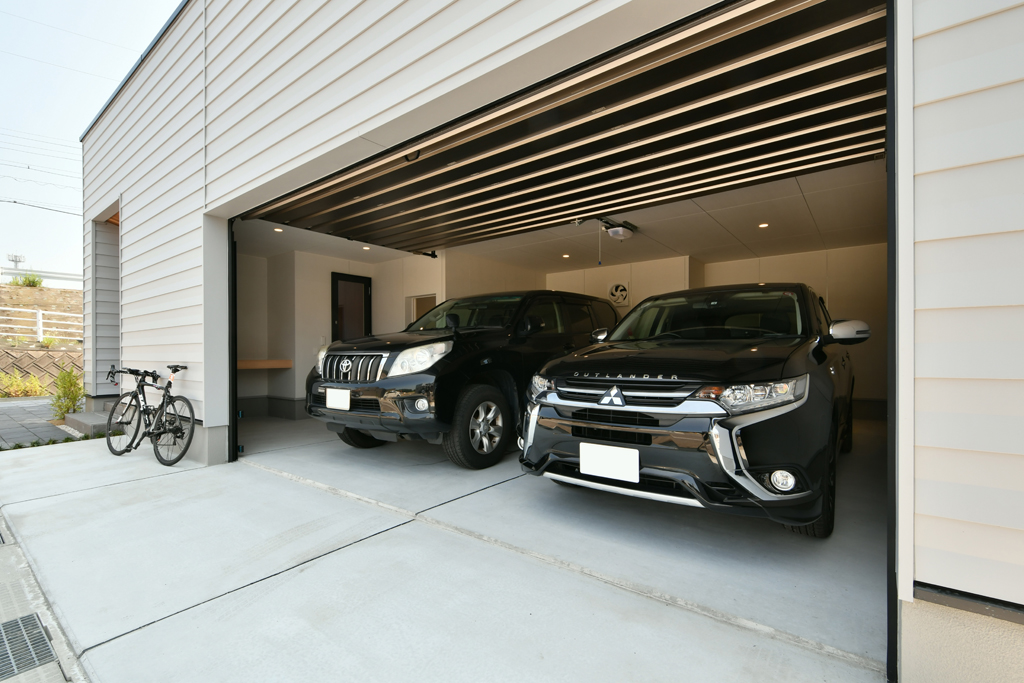 【注文住宅】大容量インナーガレージのガレージハウス 50坪 富山市